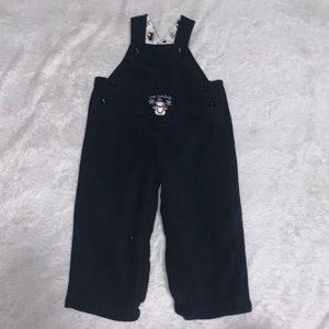 (2 for $10) Love n cuddles penguin fleece overalls 🐧